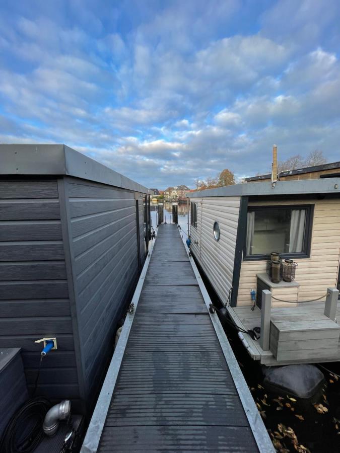 Slapen Op Het Water Apartment Zwartsluis Bagian luar foto