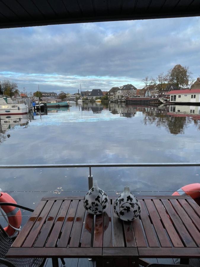 Slapen Op Het Water Apartment Zwartsluis Bagian luar foto