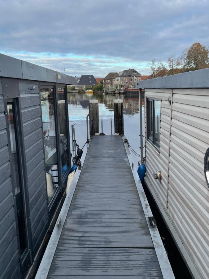 Slapen Op Het Water Apartment Zwartsluis Bagian luar foto