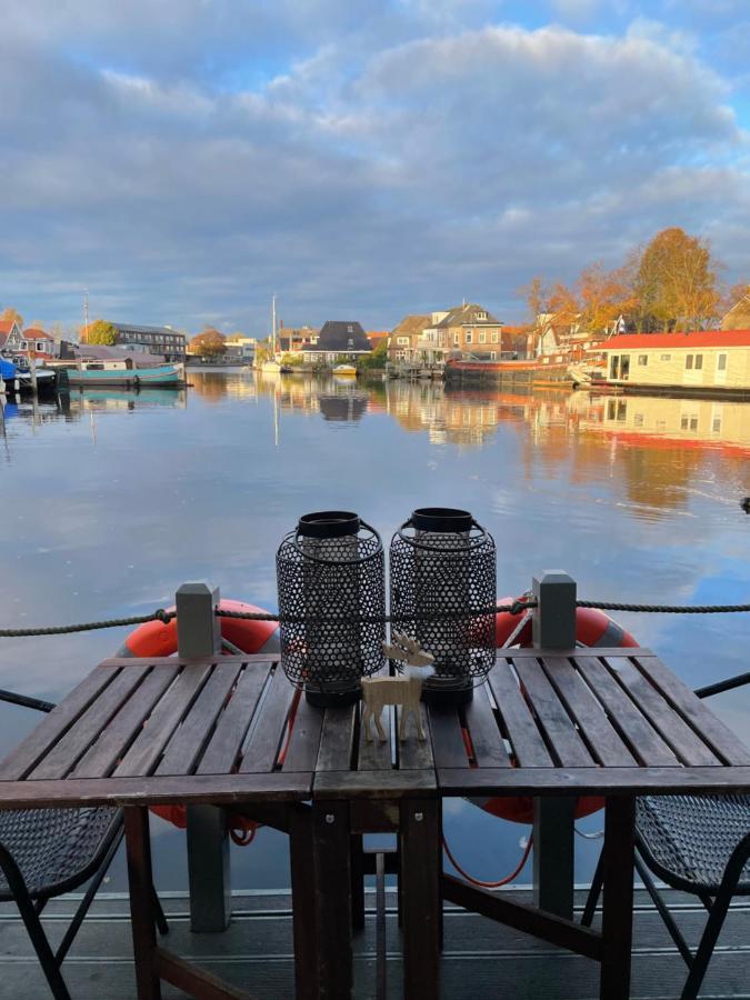 Slapen Op Het Water Apartment Zwartsluis Bagian luar foto