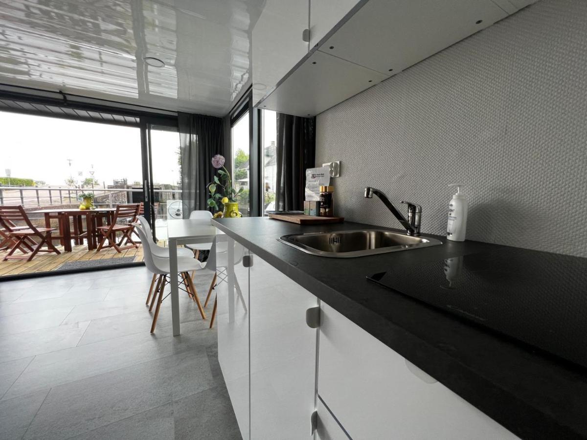 Slapen Op Het Water Apartment Zwartsluis Bagian luar foto