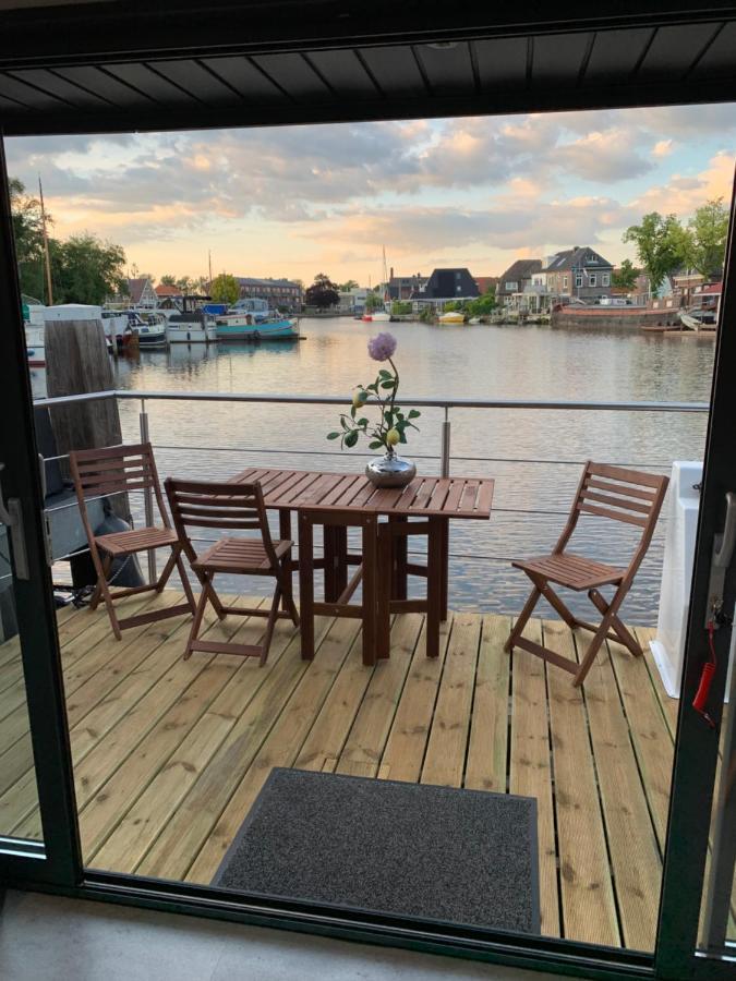 Slapen Op Het Water Apartment Zwartsluis Bagian luar foto